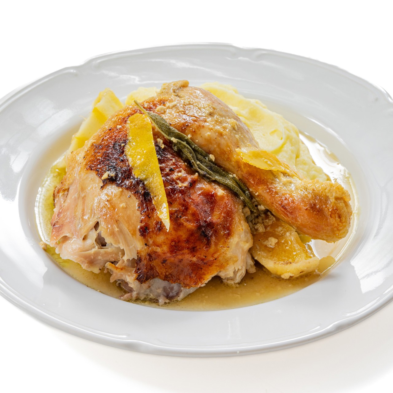 Курица в молоке с чесноком по рецепту Джейми Оливера