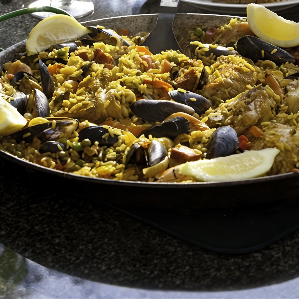 Куриная паэлья