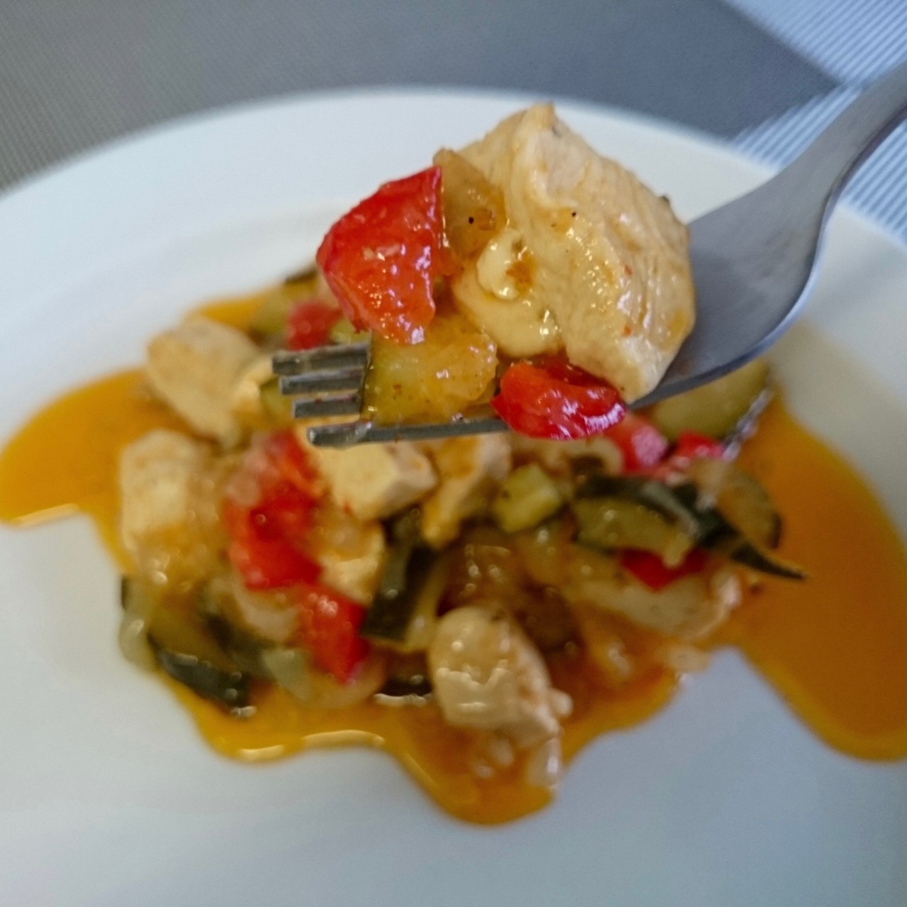 Куриная грудка в кисло-сладком соусе