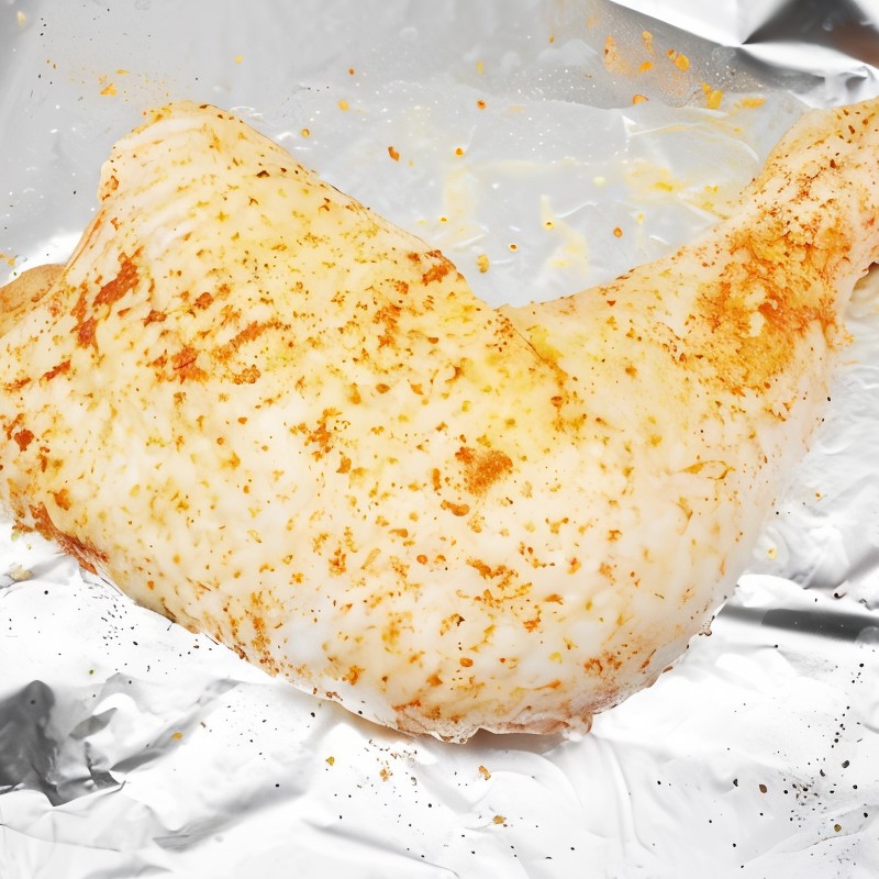 Куриные бедрышки, запеченные на гриле с солью