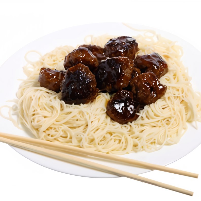 Куриные фрикадельки с грибами и шпинатом