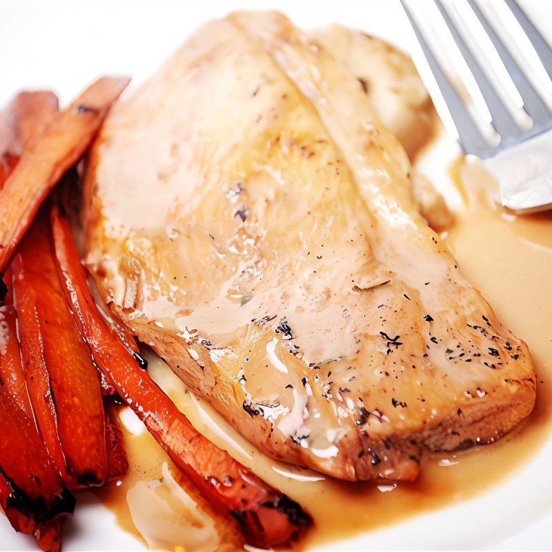 Куриные грудки в сметанном соусе