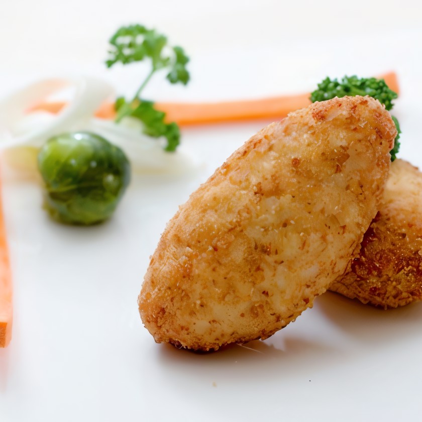 Куриные котлеты с начинкой из печени