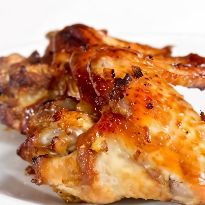 Куриные крылышки в апельсиновой заливке
