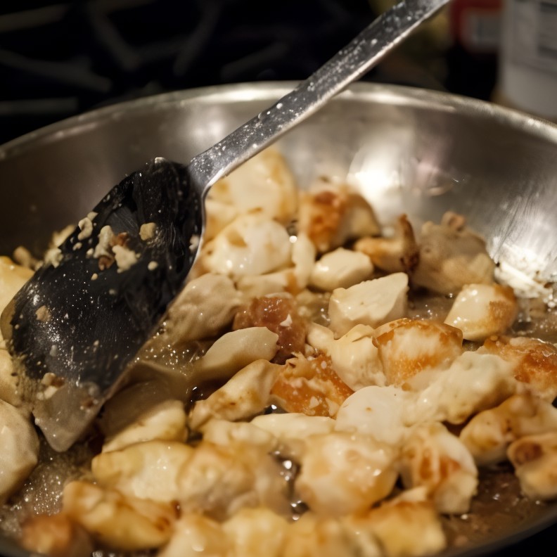 Куриные кусочки в сухарях