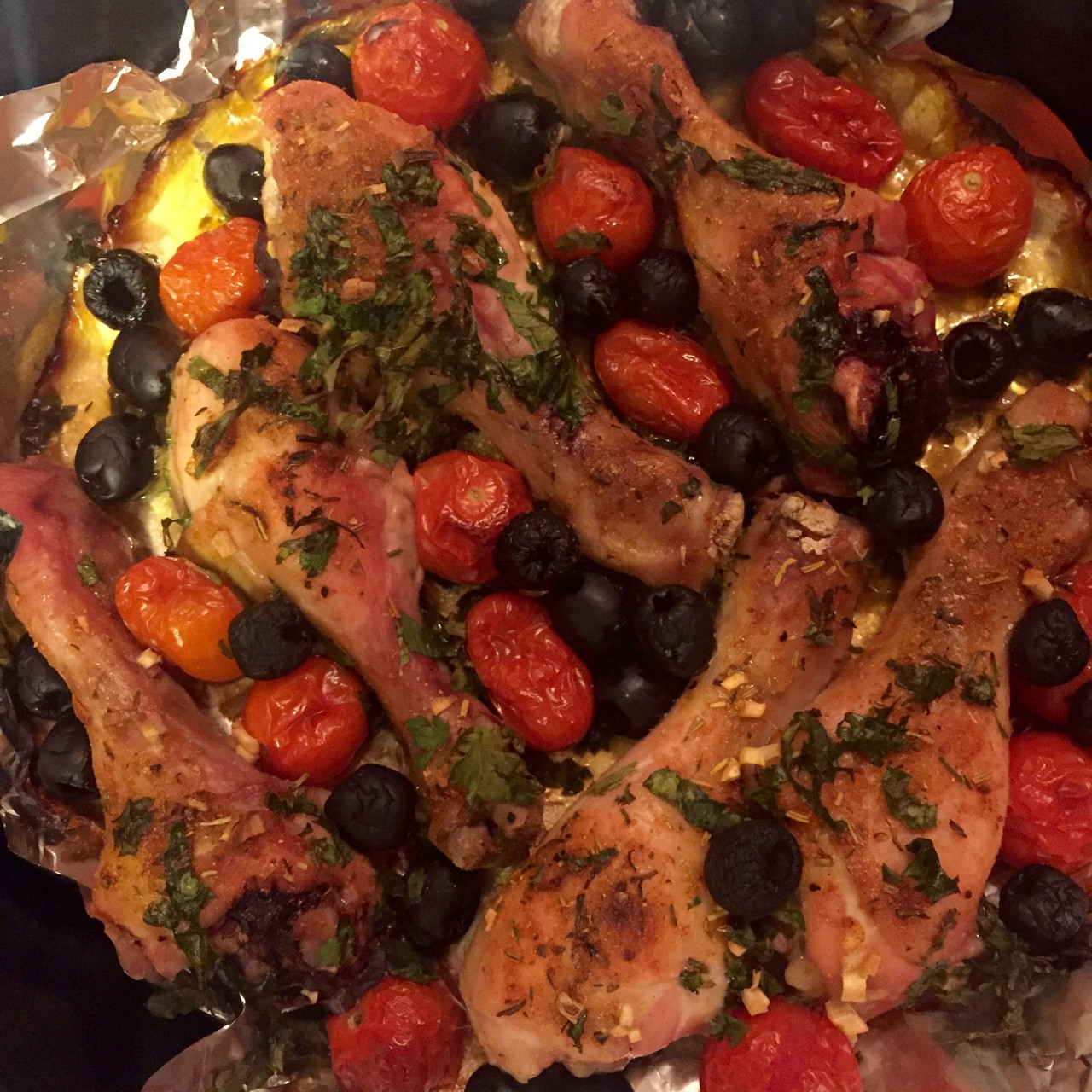 Куриные ножки по-итальянски