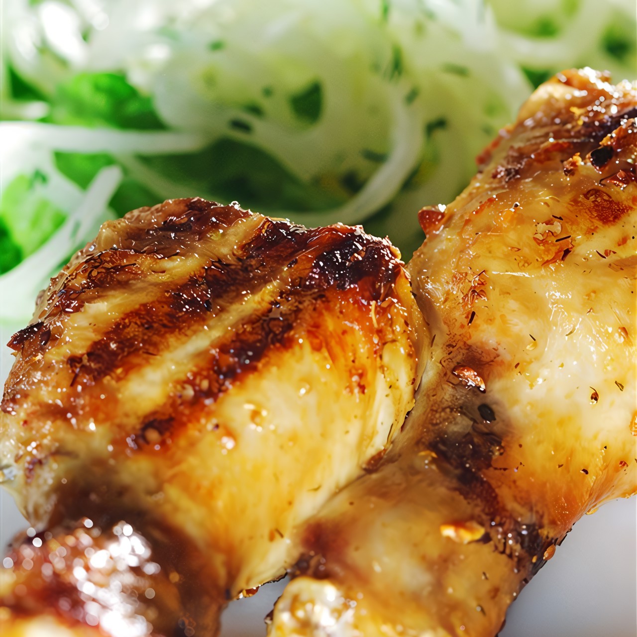 Куриные ножки в лимонном масле