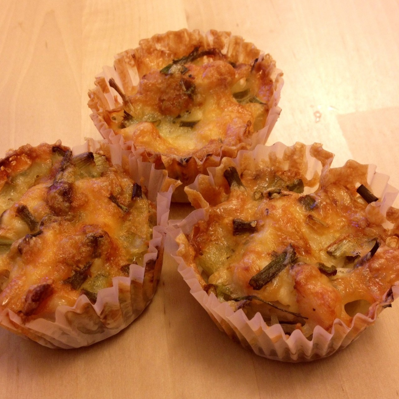 Куриные тарталетки
