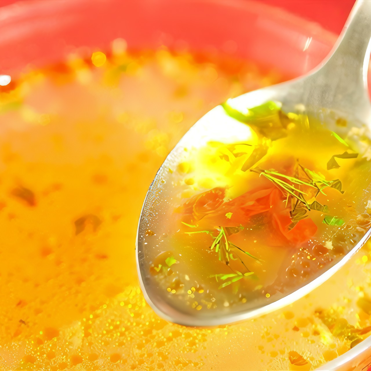 Куриный бульон по-японски