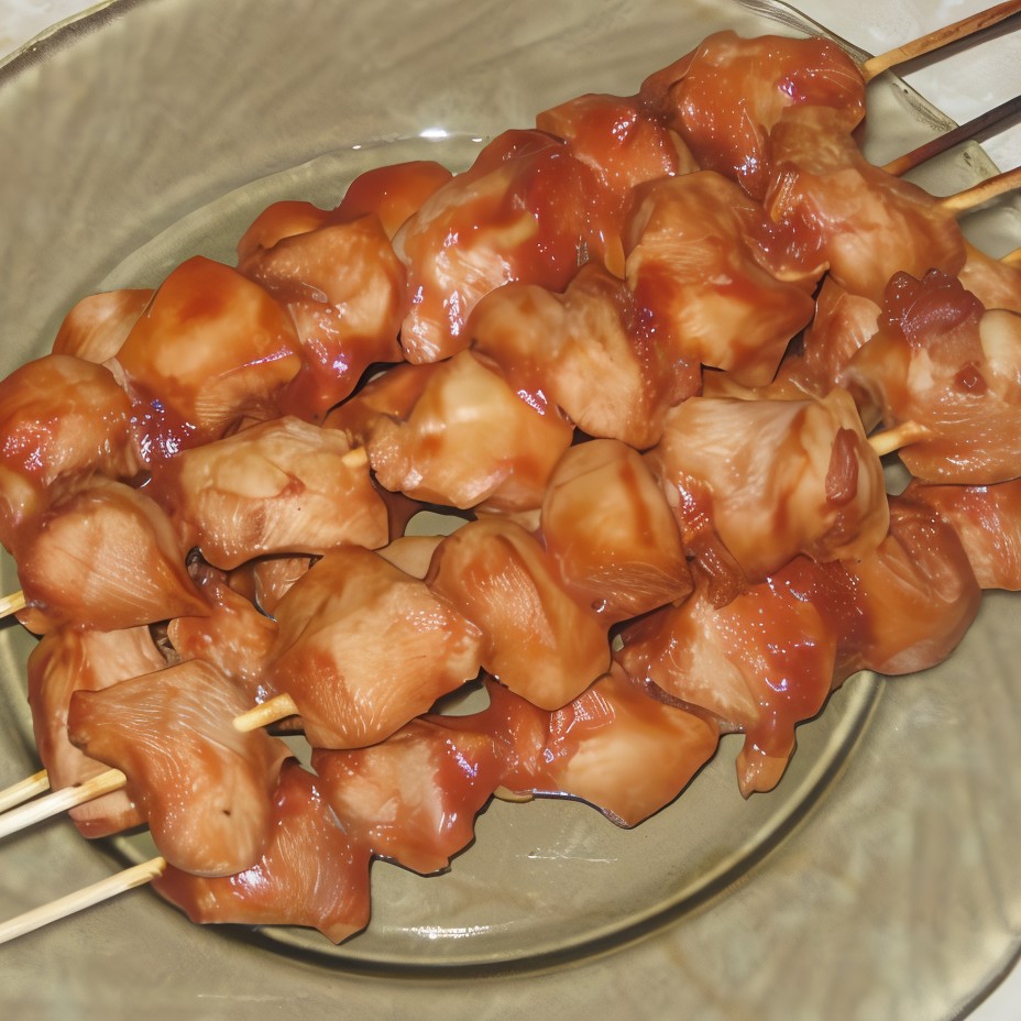 Куриный шашлык в духовке