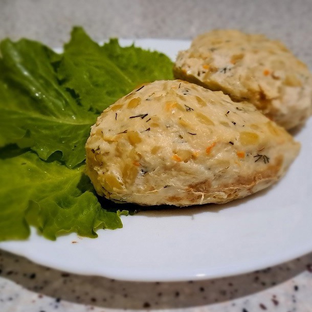 Куриные котлеты в духовке с булгуром