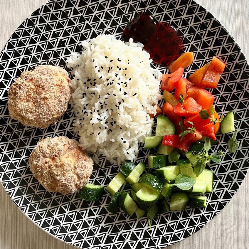 Куриные котлеты в аэрогриле