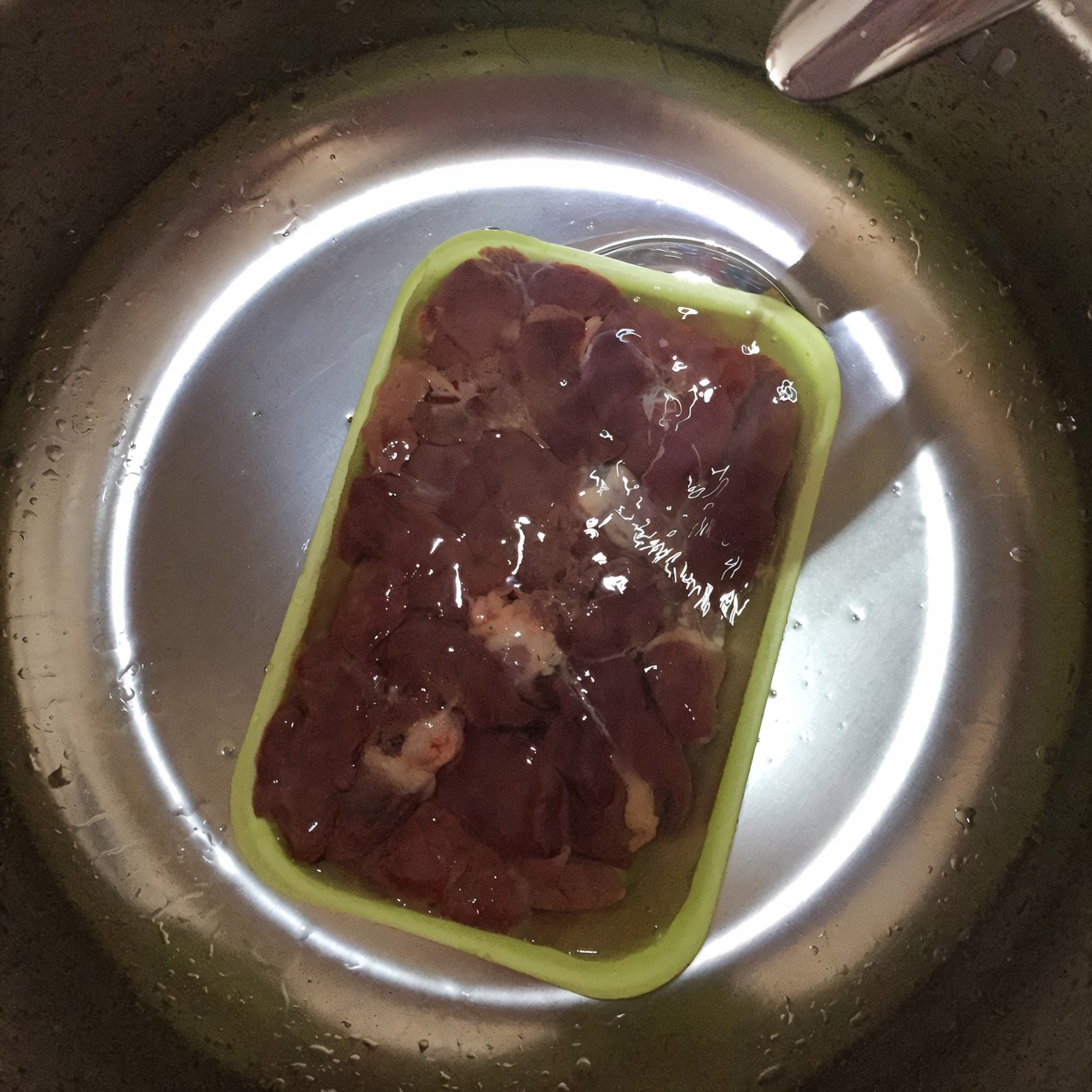 Куриные сердечки в сливочном соусе