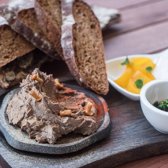 Куриный паштет с овощами