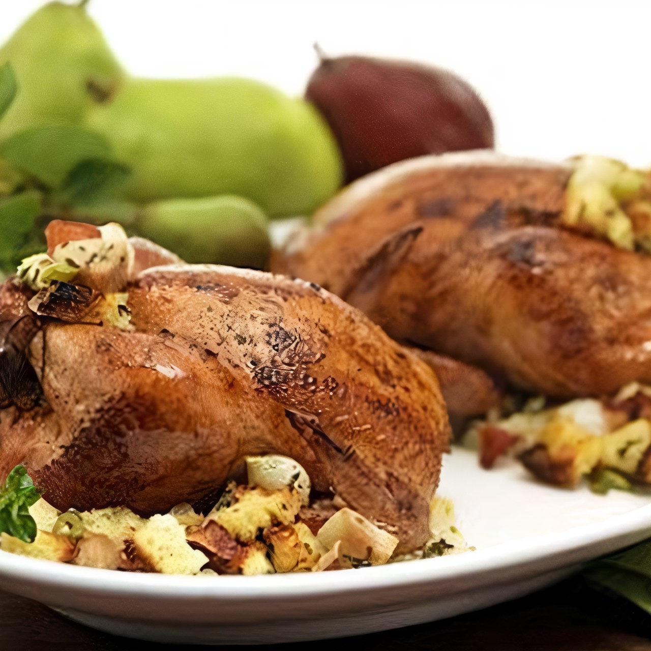 Куропатки с шалфеем