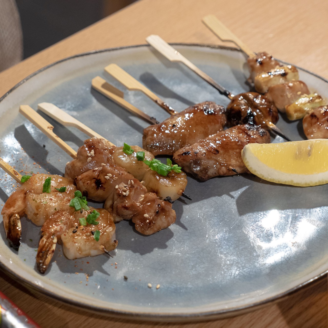 Кусияки-сет с соусом терияки