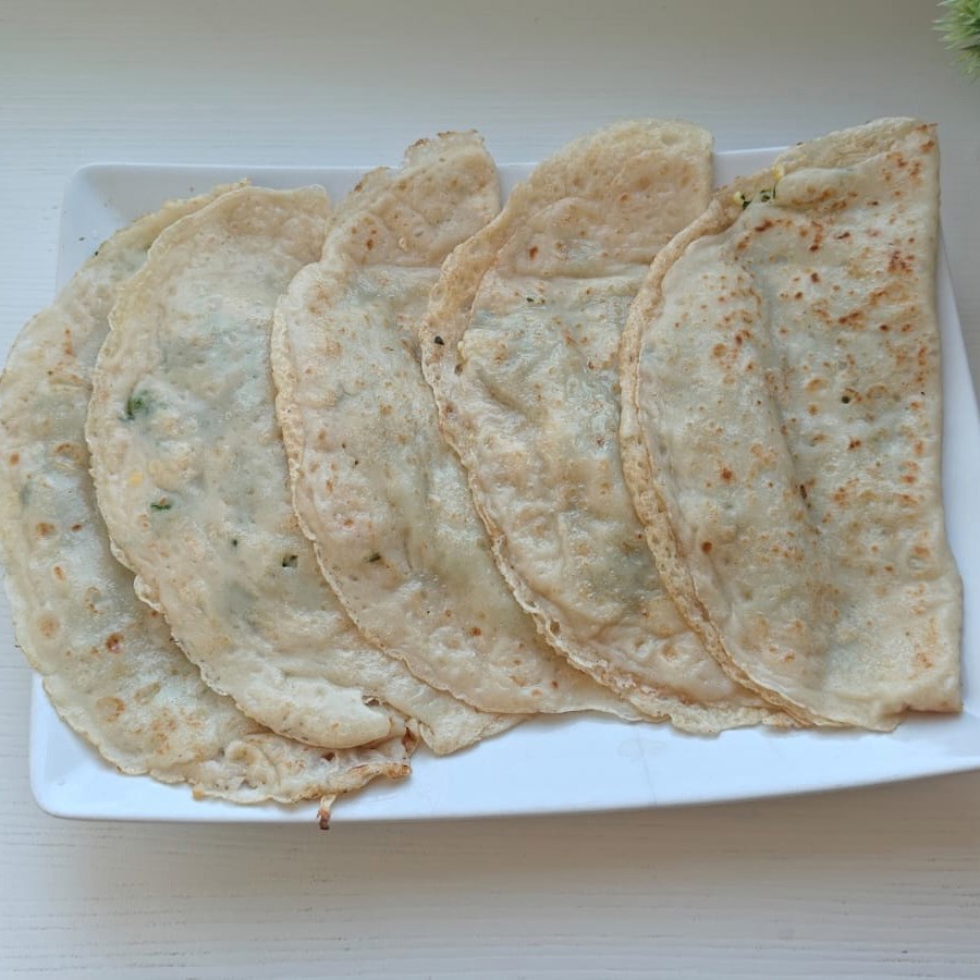 Кутабы на сковороде