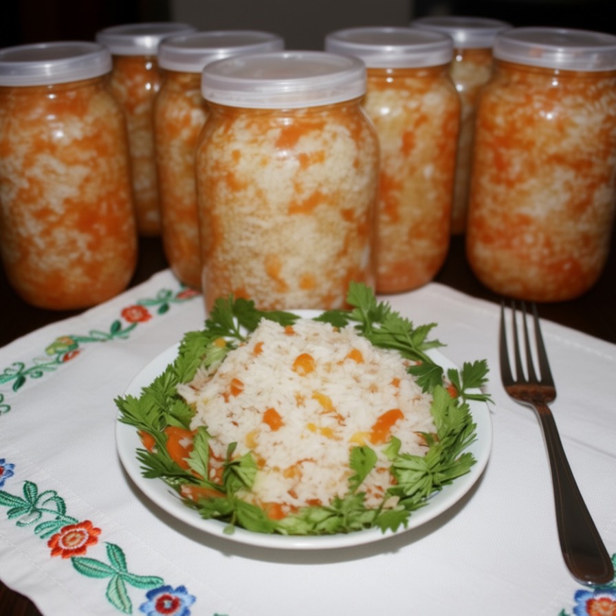 Квашеная капуста в банке