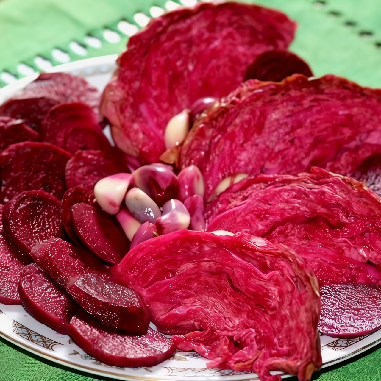 Квашенная красная капуста по рецепту Тинатин Мжаванадзе