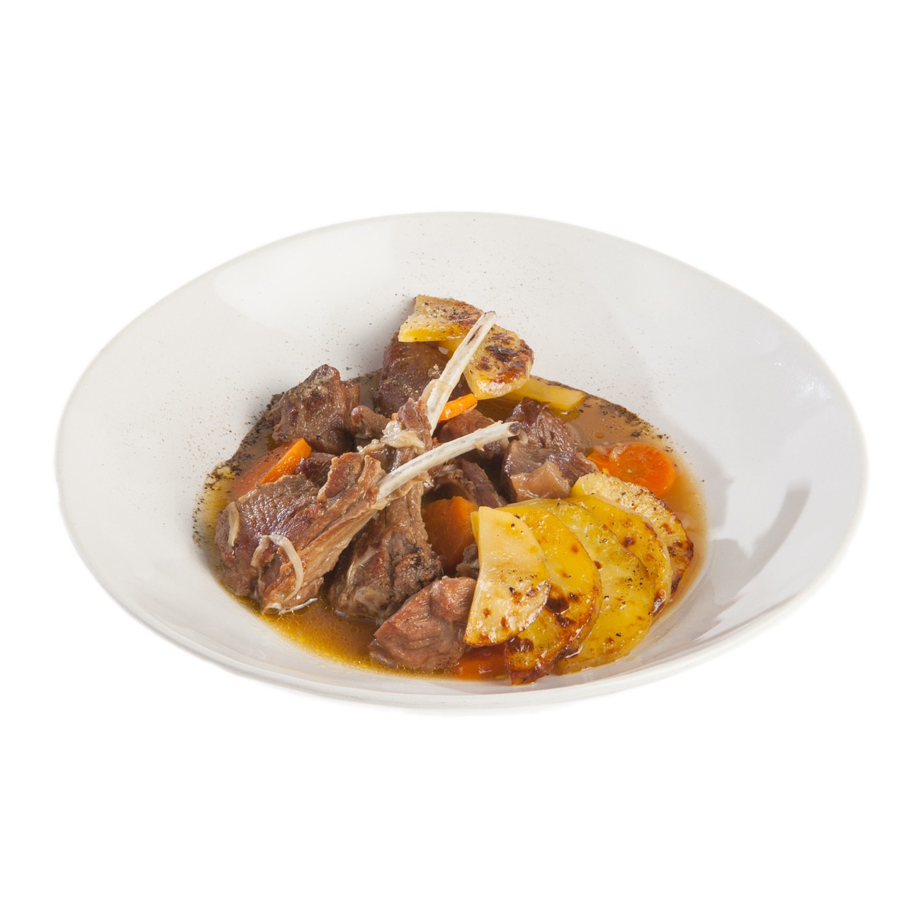 Мясное рагу с овощами «Ланкаширский горшок»