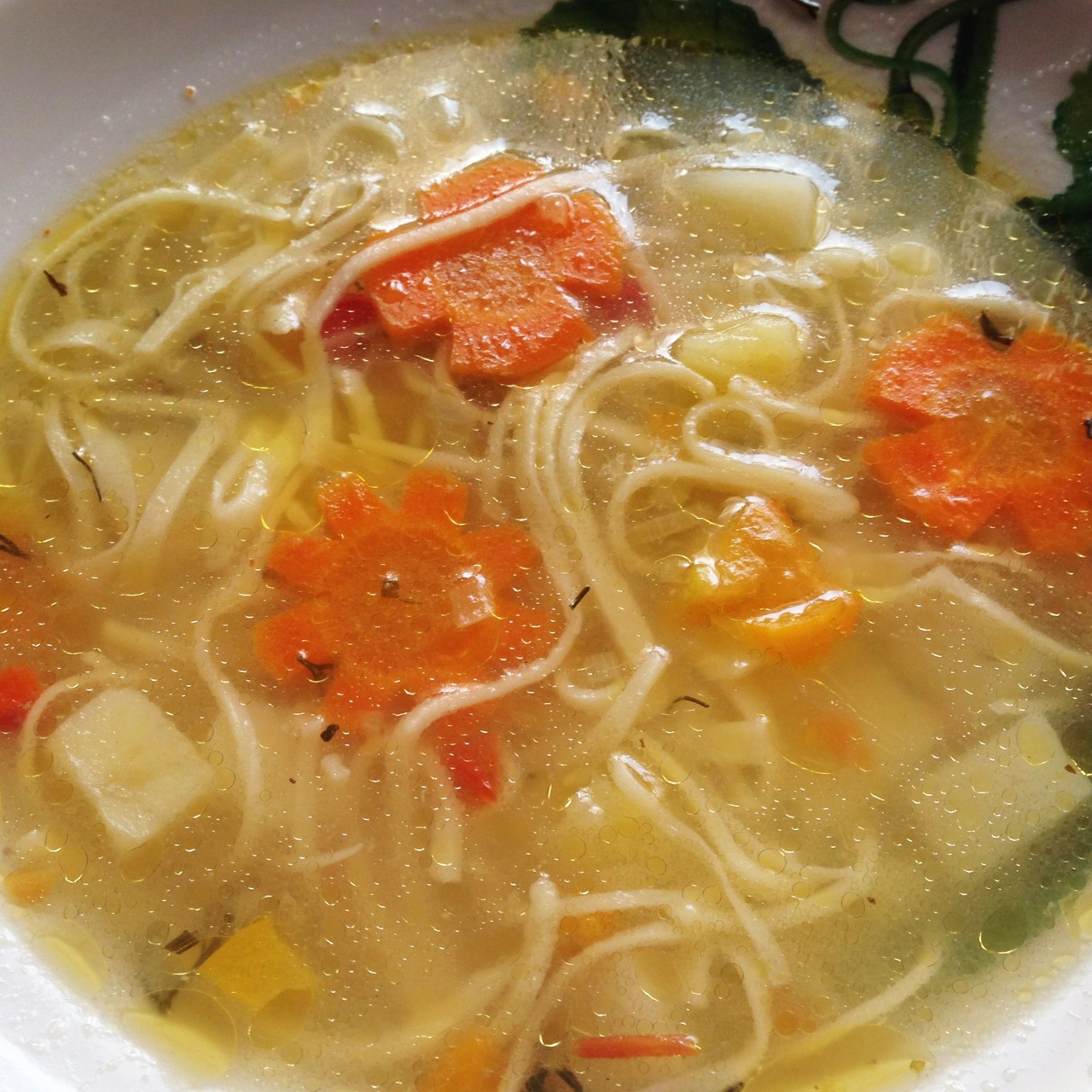 Лапша куриная по-домашнему