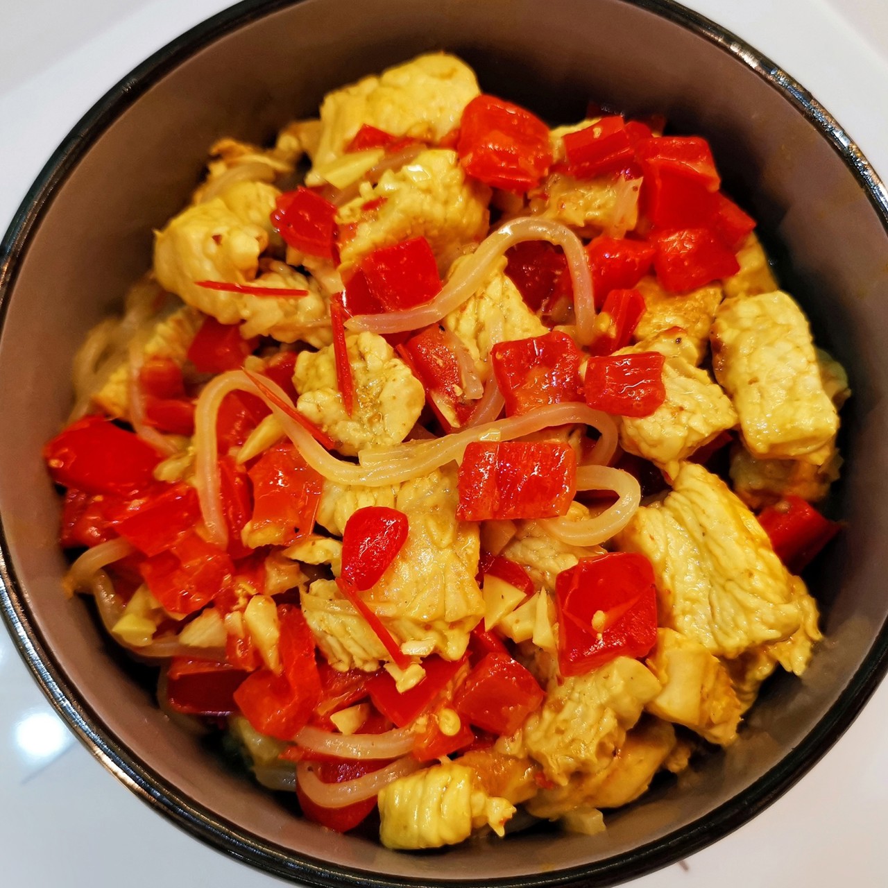 Лапша ширатаки с индейкой