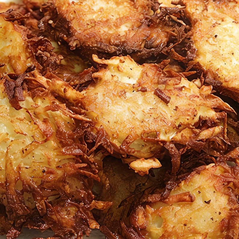 Латкес из картофеля и цукини