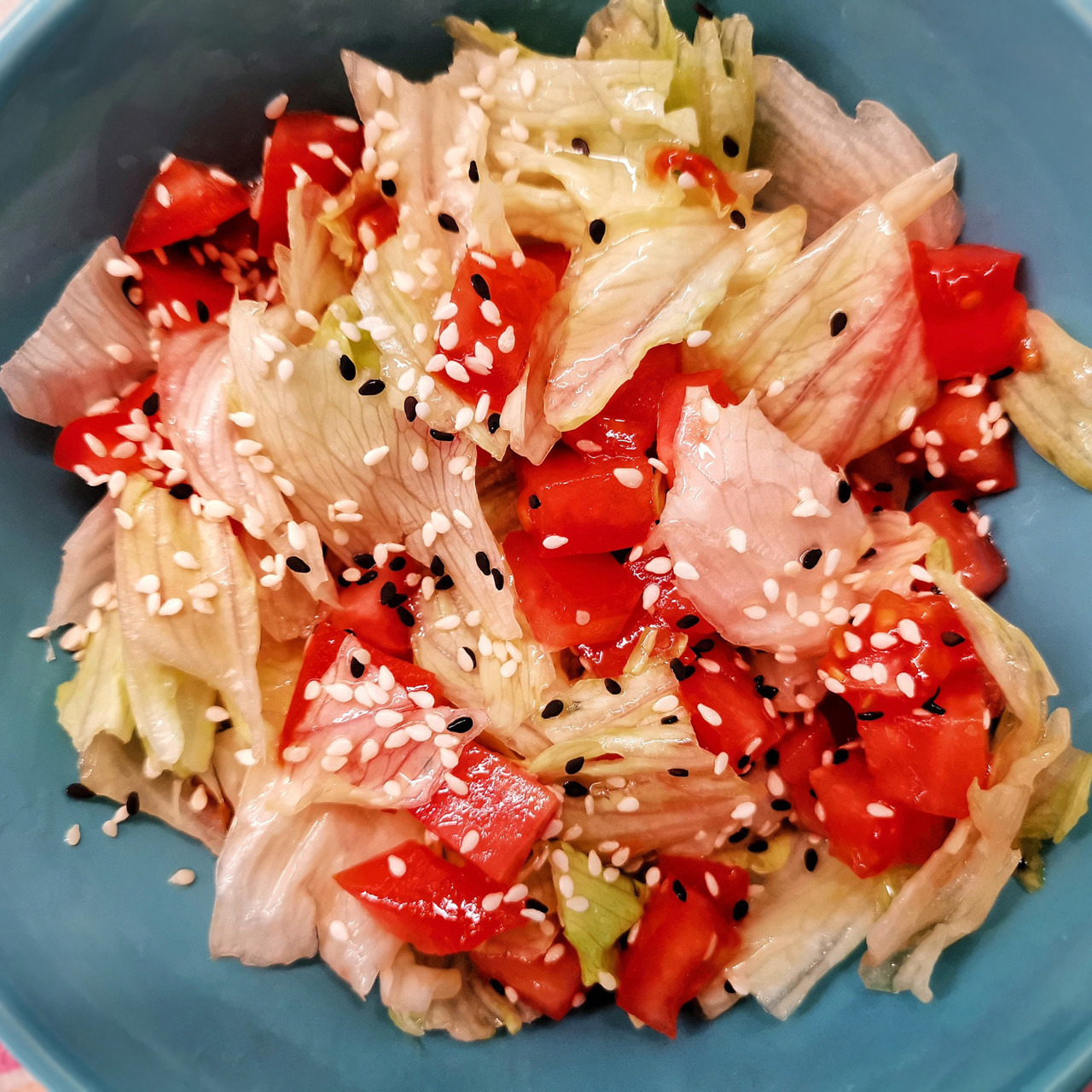 Легкий кубанский салат