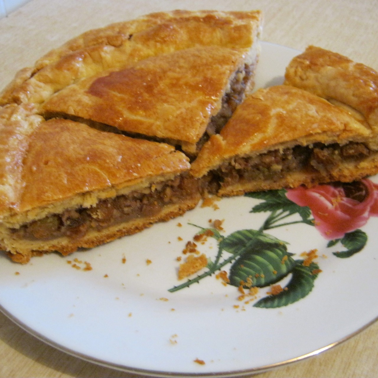 Ленивая пахлава с измельченными орехами