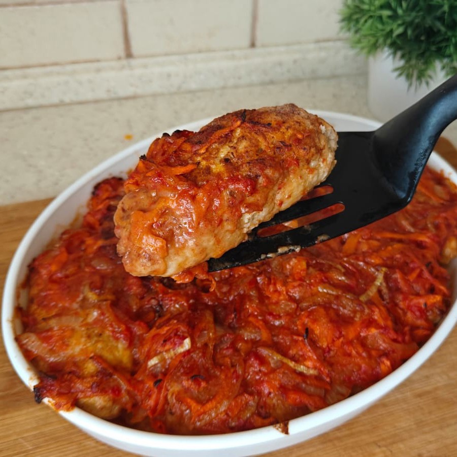 Ленивые голубцы в духовке