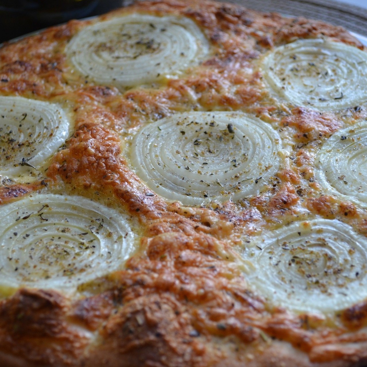 Лепешка луковая