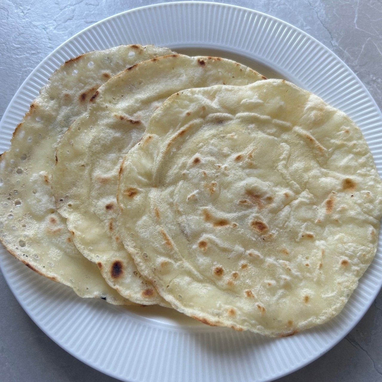 Лепешки из жидкого теста