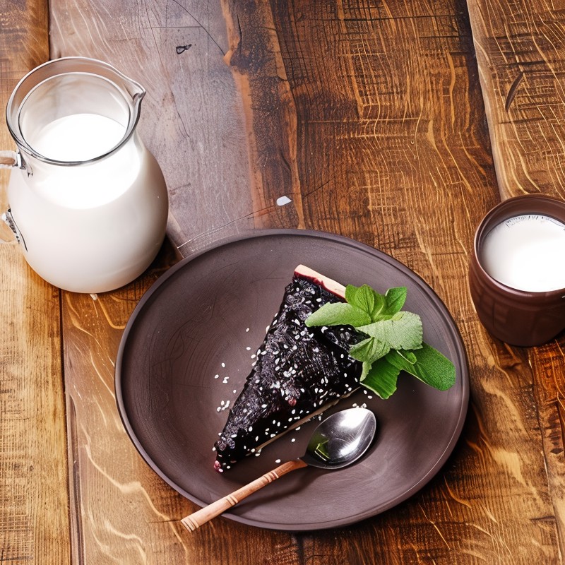 Летний пирог с черешней, сливами и смородиной по-французски