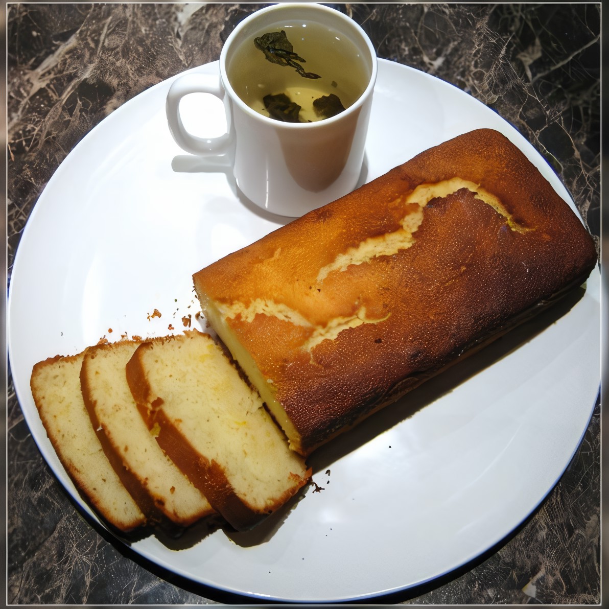 Летний ванильный кекс