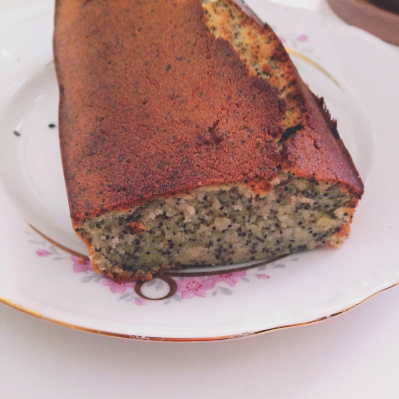 Лимонный кекс с маком