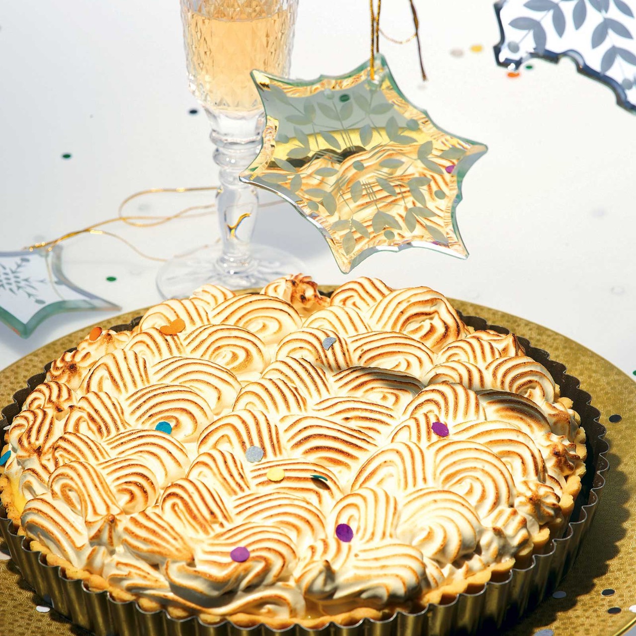 Лимонно-апельсиновый пирог