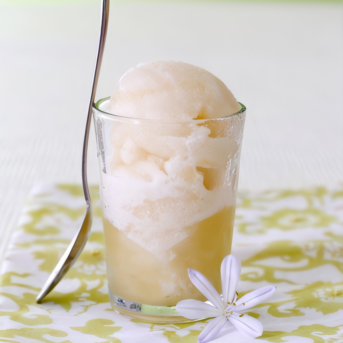 Лимонно-лаймовое мороженное