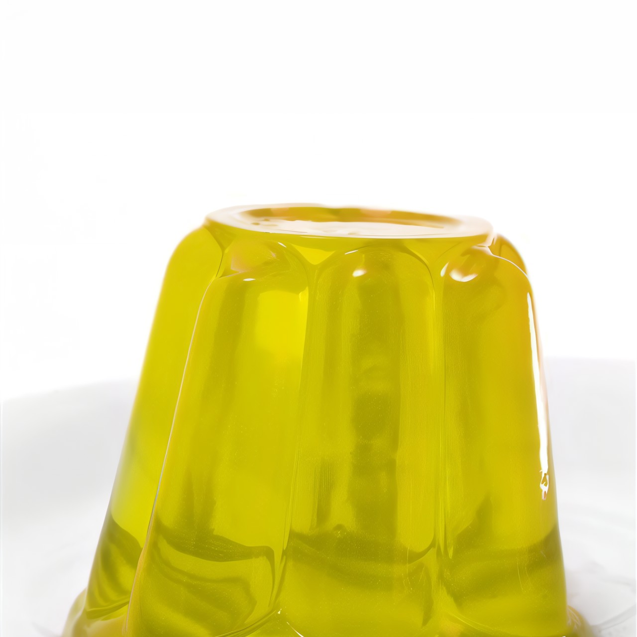 Лимонное желе с цедрой