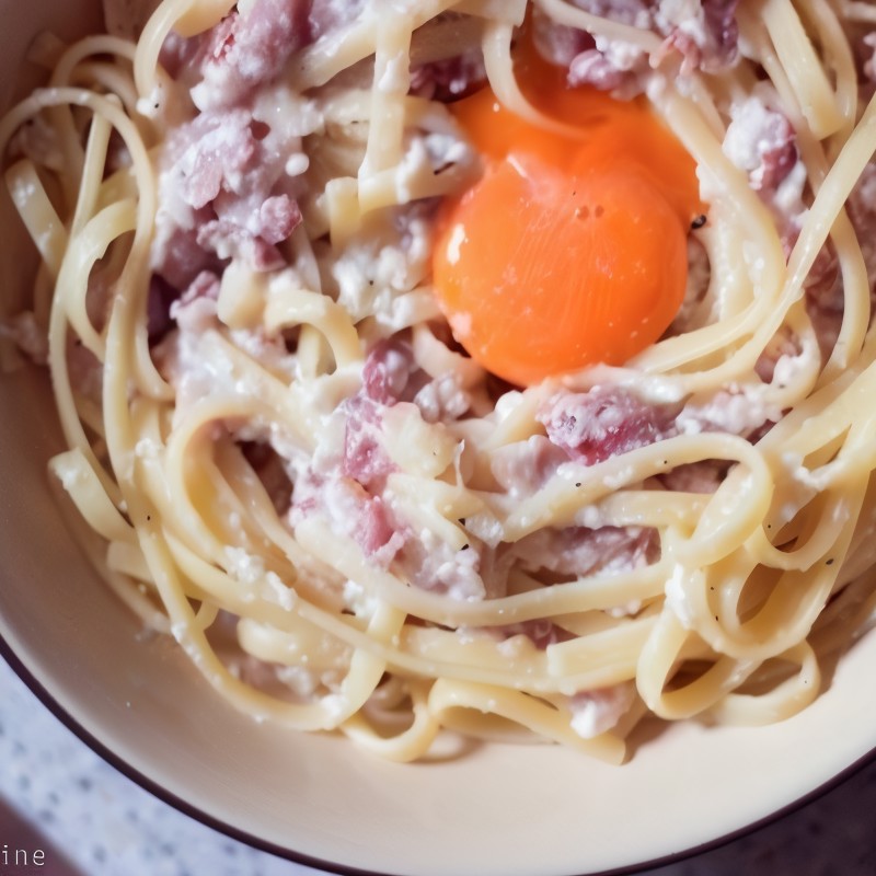Лингвини а-ля карбонара