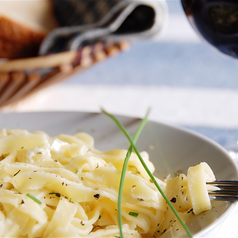 Лингвини с лимоном