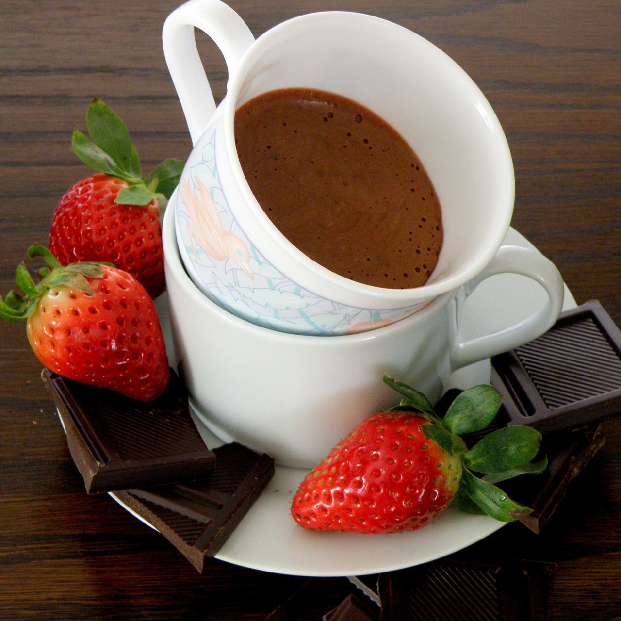 Лёгкий шоколадный мусс