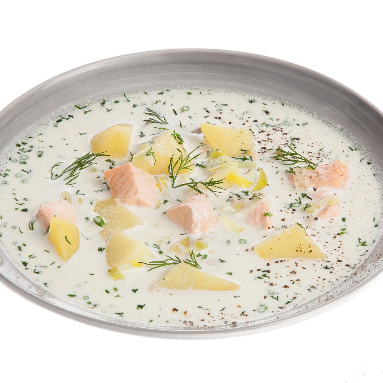 Финский рыбный суп лохикейтто