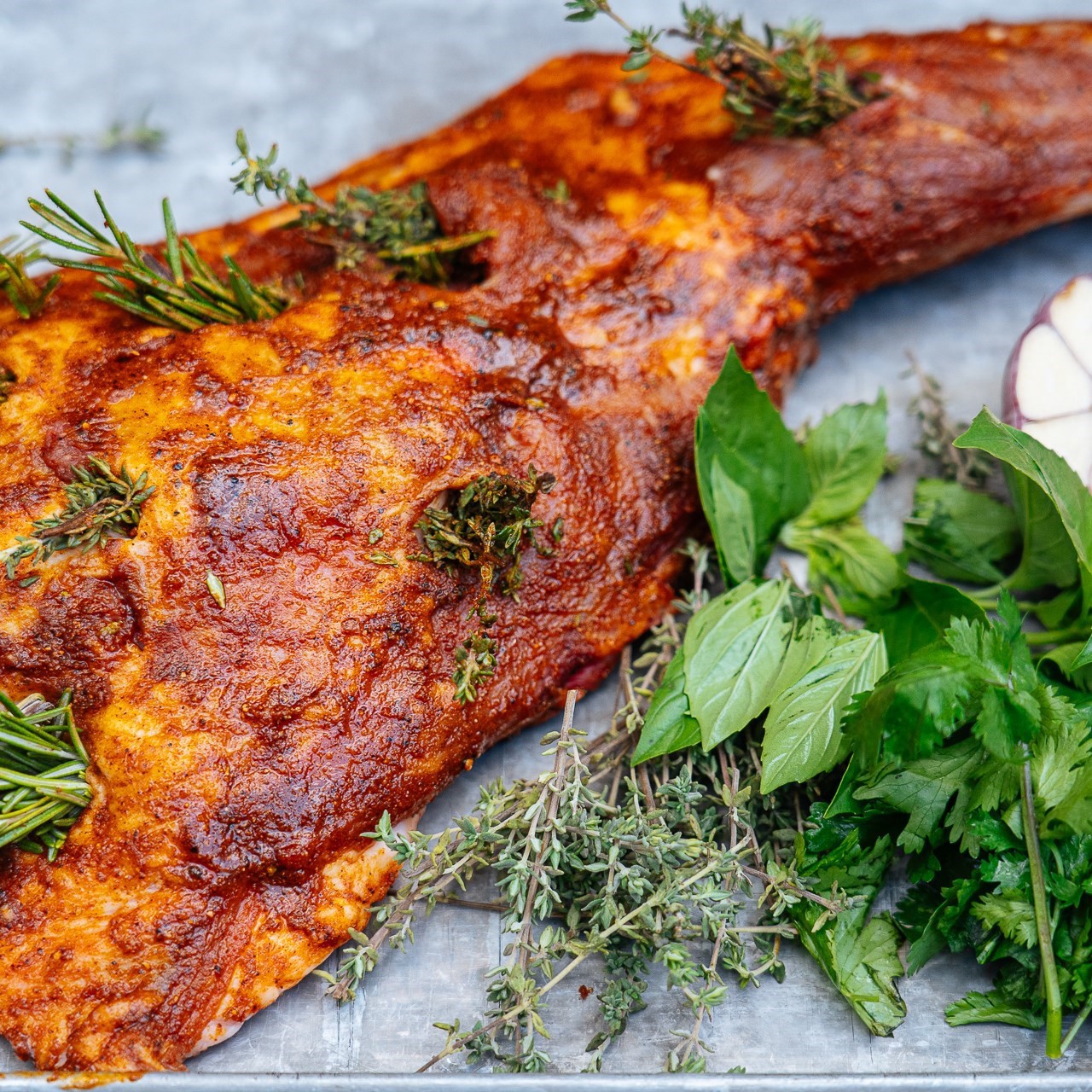 Лопатка ягненка с паприкой