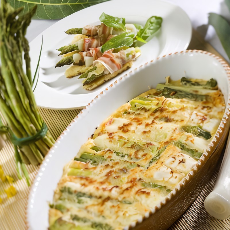 Лук-порей с карри