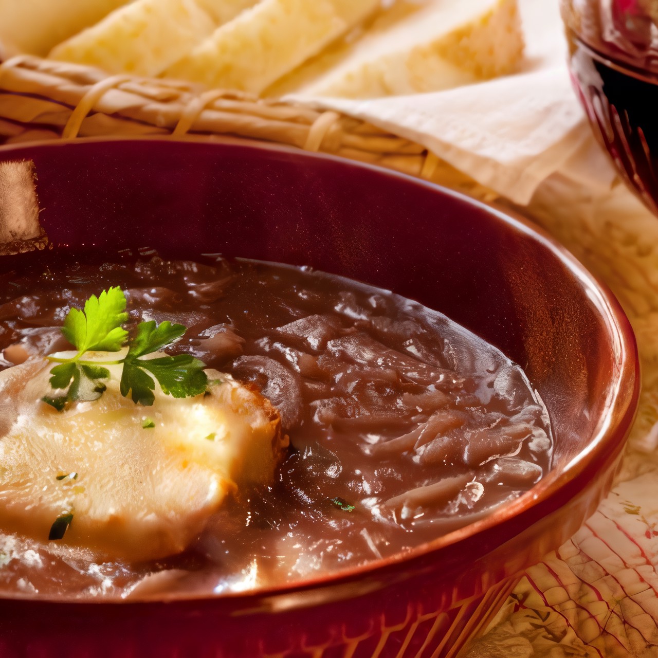 Луковый суп по рецепту Джулии Чайлд