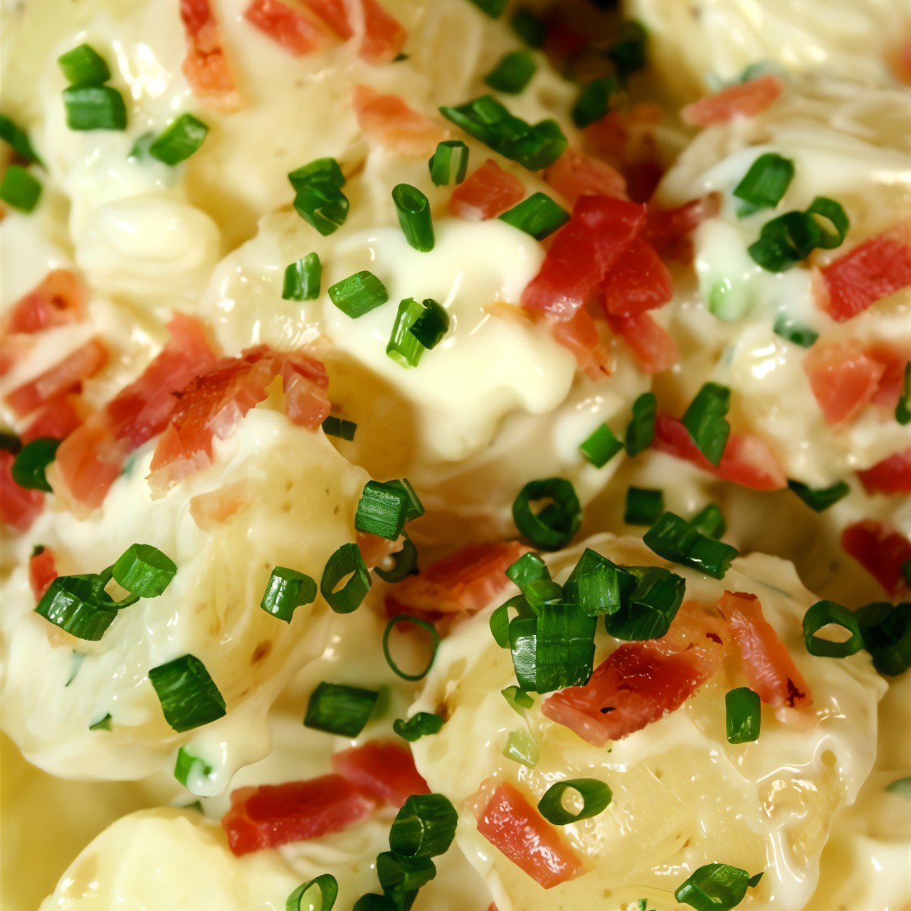 Луково-картофельный салат