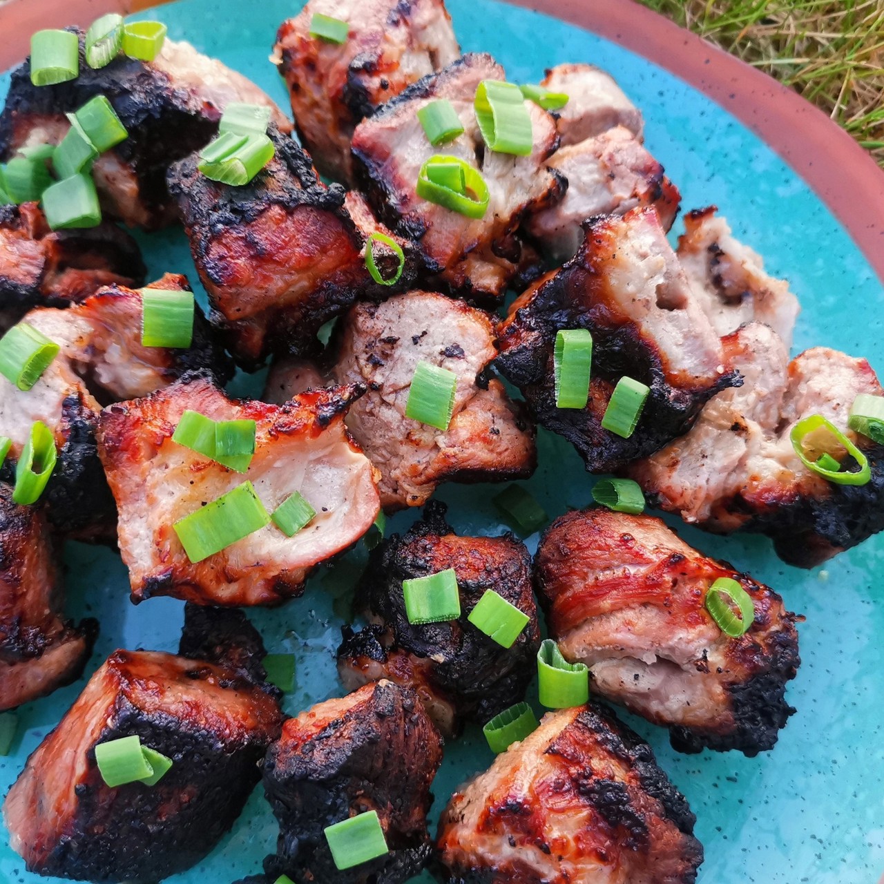 Луковый шашлык