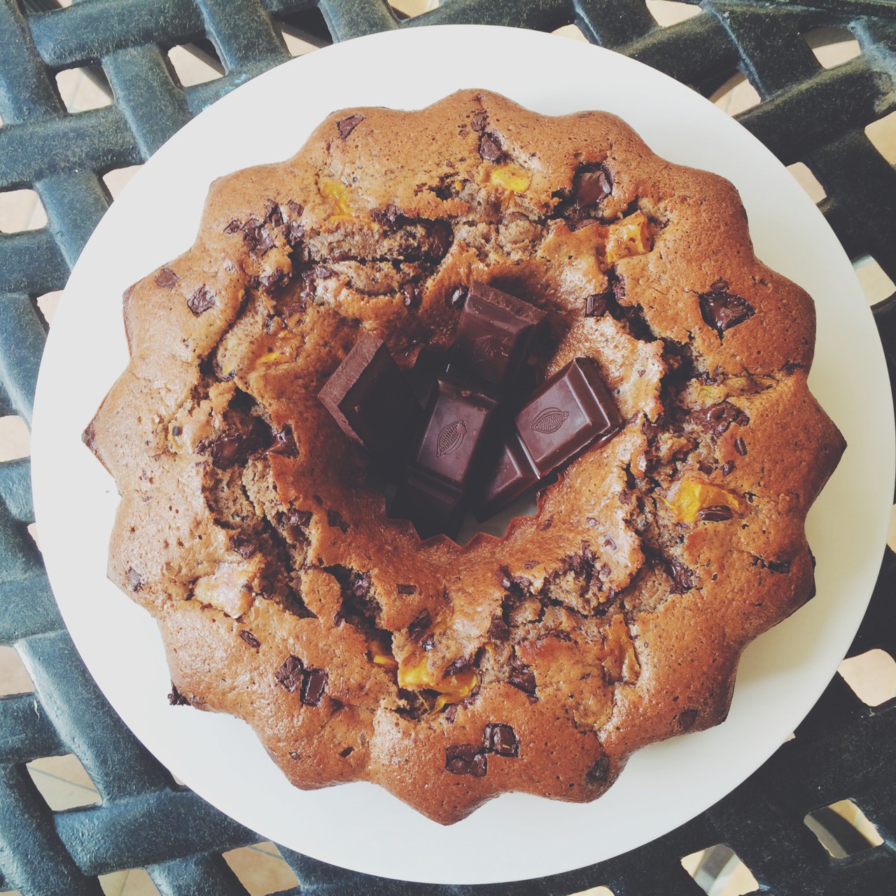 Маффины апельсиново-шоколадные