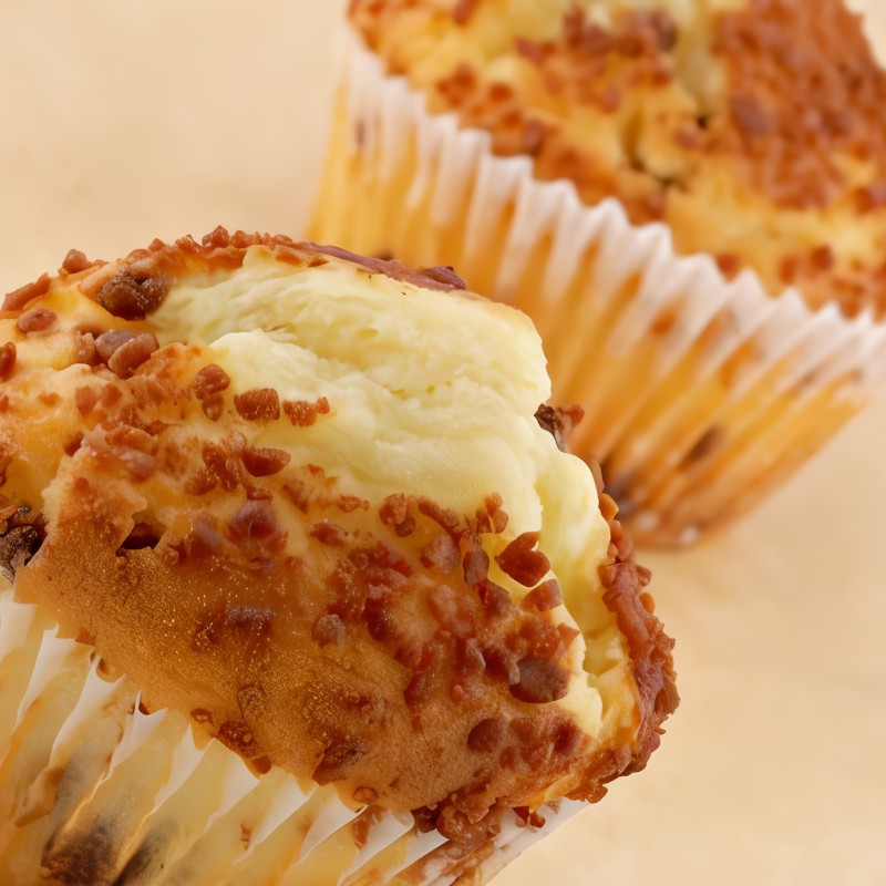 Маффины с чеддером и паприкой