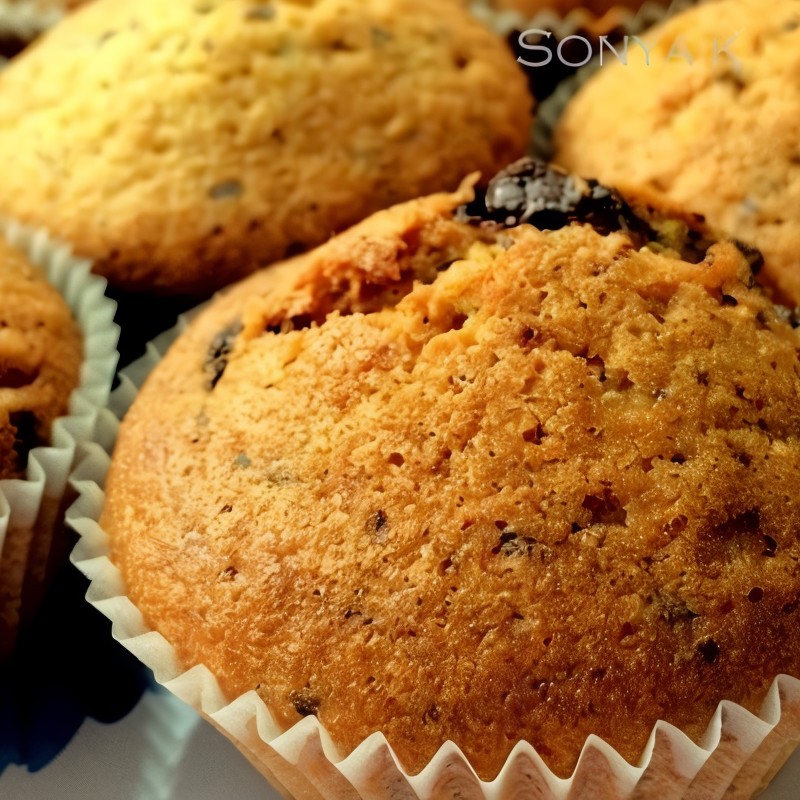Маффины с черным шоколадом